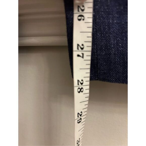 Theory Terena B Wide-Leg Linen Pants size 0 minimalist natural fiber nautical - Picture 9 of 10